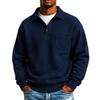 Men's Fashion -lined Long-Sleeved Sweatshirt For Winter (with pockets)