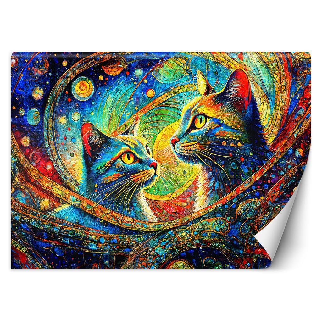 Wallpaper Abstract Cats