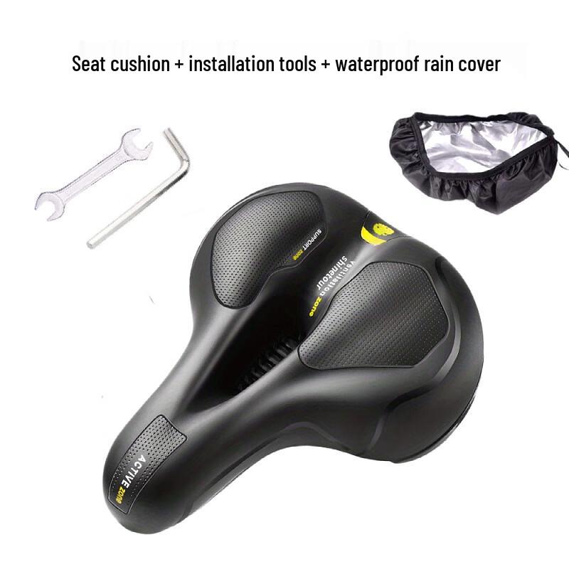 SHENGXIN Bicycle Saddle Shock Absorption Ball, Spring Type