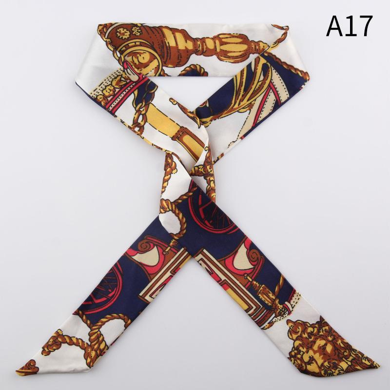 Silk Scarves Versatile Tied Bags, Long Strips, Small Silk Scarves, Bows, Headbands, Streamers, Gift Boxes, Gift Straps.