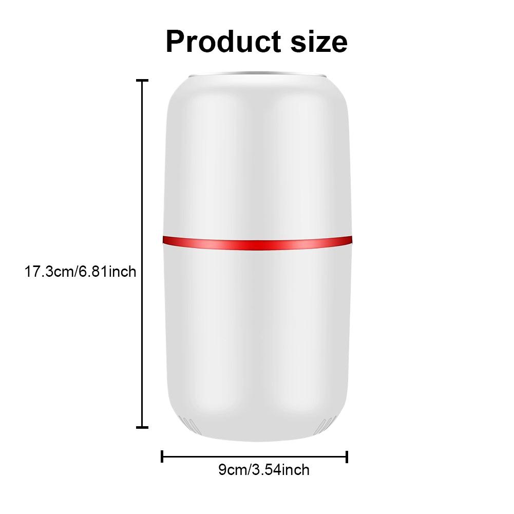 80g Stainless Steel Blade Grinder 200W Powerful Dried Spice Mill Multifunctional Grinder for Coffee Beans Nuts Seeds Grain