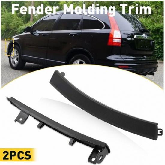 For Honda CRV 2010 2007-2011 Left & Right Front Bumper Wheel Fender Molding Trim