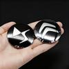 CITROËN 56mm Wheel Center Caps Stickers 3D Alloy Logo Emblem Badge Hub Decal for C3 C4 C5 C6 Berlingo Picasso (Set of 4 Pcs)