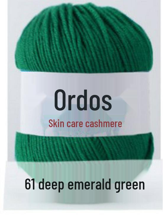 Genuine Baby Cashmere Yarn: Hand-Knitted Scarf for Infants & Toddlers, Medium Thick Milk Cotton for Crochet.