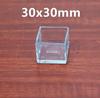 16Pcs Furniture Leg Foot Protector Transparent Table And Chair Foot Cover Silicone Wear-resistant Cap Protect Floor