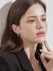 Geigerjewelry Green Baguette Earrings Gisvee113 (Silver 925 Pin)