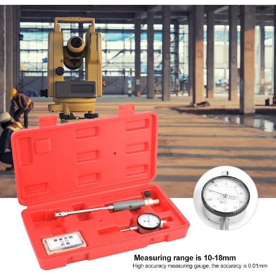 Bore Dial Gauge 10-18mm Inner Diameter Indicator 0.01 Accuracy Engine Cylinder Measuring Tool