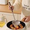 Spatola in Acciaio Inossidabile 201 Manico Antiscivolo Testa Morbida Paletta da Cucina Lunga Resistente al Calore Girarrosto da Cucina Per Friggere Saltare in Padella Pancake