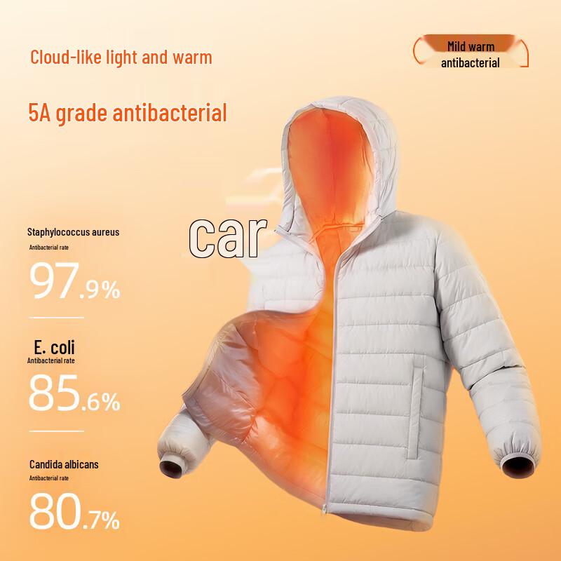 TonLion Men's Heavyweight Hooded Padded Winter Jacket