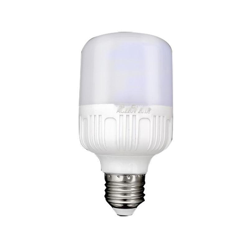 "Voice-Activated LED Motion Sensor Light Bulb, E27 Radar & Infrared for Stairs and Corridors"