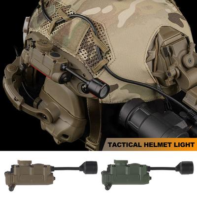 1Pc Tactical Helmet Light 4 Modes LED Flashlight Outdoor Night Lighting for Laser Hunting Cycling Fishing Helmet Lamp