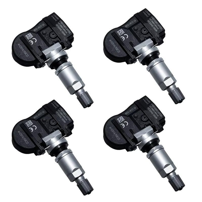 4 szt. 315 MHz Nowy Czujnik Monitorowania Ciśnienia w Oponach TPMS Dla Jaguar 04-15 Xf Xfr X-Type Xk Xkr Xj8 Xjr C2C41656 4H231A159CE YB06T1D