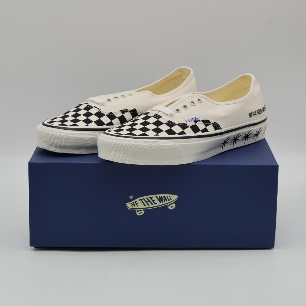 VN000D9NCKB WACKO MARIA A Vans Premium Authentic Checkerboard Snow White (Men's)