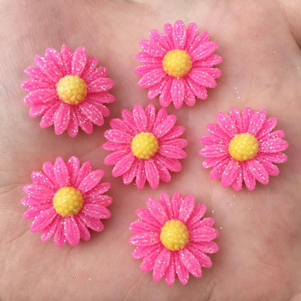 

Flatback Rhinestone Набор цветов из смолы для декора, рукоделия, скрапбукинга. 20 мм, 20 штук розы красного