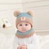 Men's winter woolen hats, girls' baby hats, winter knitted hats, tire hats, new newborns, autumn and winter