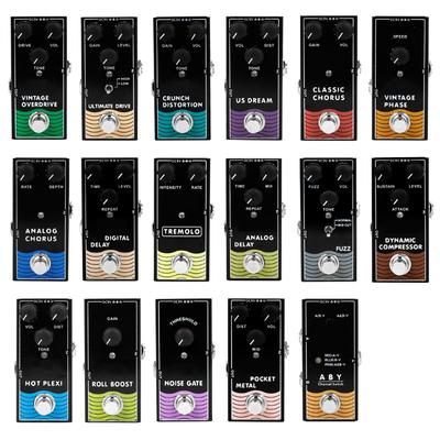 Professional Electric Guitar Overdrive Pedal for Electric Guitar & Bass Small Effect Pedal Processor of Overdrive Tone