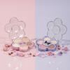 My Melody & Kuromi Edition Amuse Flower Eye Palette 02 Rose Lina, 1 Pcs