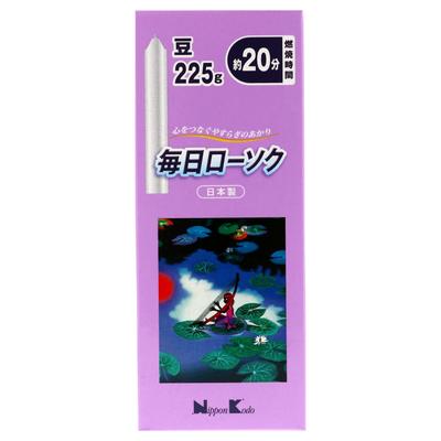 Mainichi Sviečkové zrnká 225 g Nippon Kodo Vyrobené v Japonsku 20 minút Pribl.