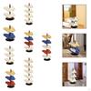 Corner Shoe Rack Organizer with Butterfly Design for Compact