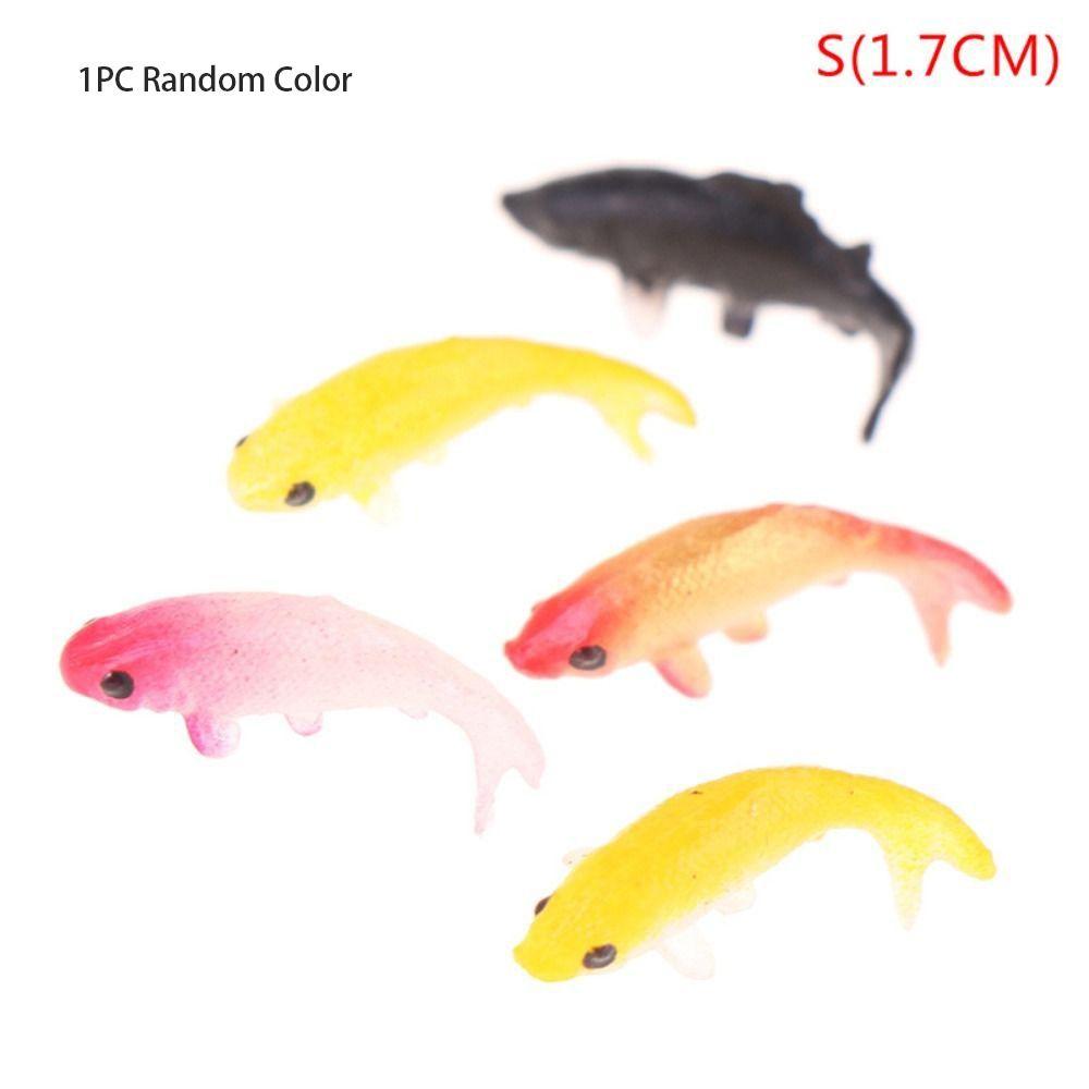 Handmade Goldfishes Models Soft Fish Miniature Exquisite Fish Tank Ornament  Landscaping Props