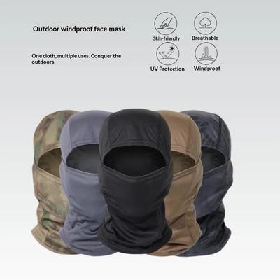 Caps Cycling Balaclava Full Face Ski Cover Bicycle Hat Windproof Breathable Anti-UV Motocross Motorcycle Helmet Liner Hats