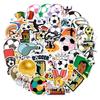 50 Pcsset Football Soccer Graffiti Stickers For Laptop Phone Luggage Notebook Decal Decoration Scrapbook Sticker Kids Gift