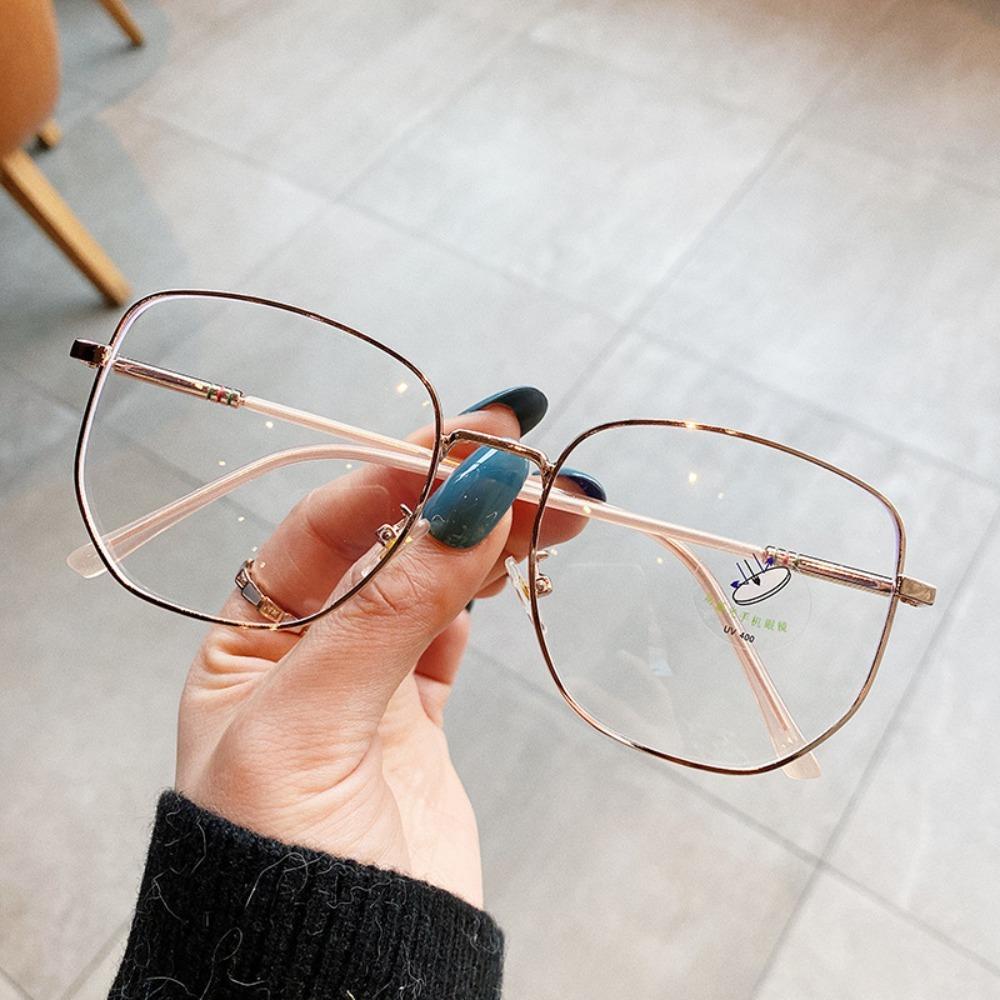 

Korean Fashion Anti-blue Light/radiation Computer Glasses for Men Women розовый