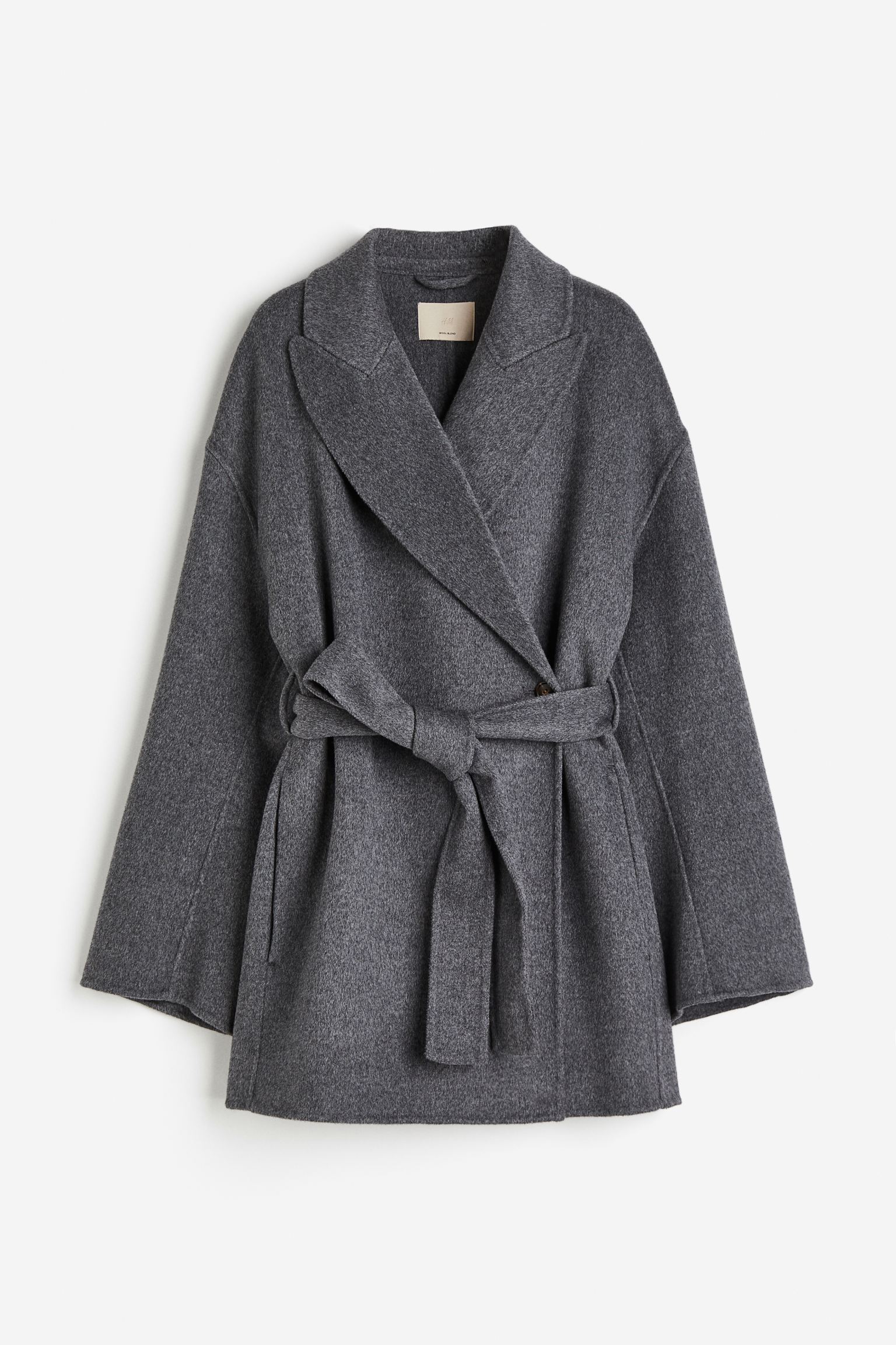 

Wool-blend coat