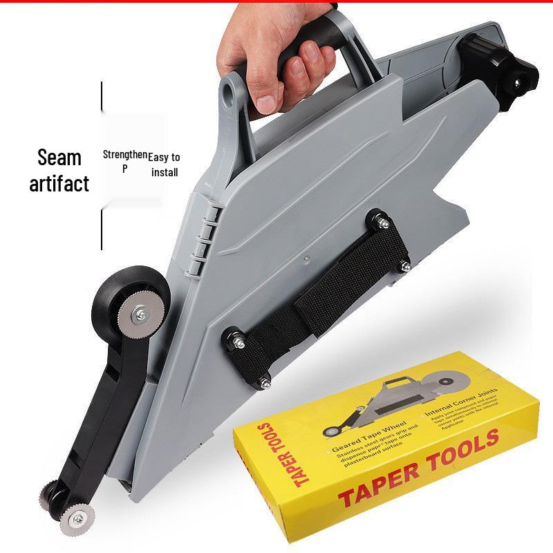 Multipurpose Gypsum Board Caulking and Splicing Tool for Seam Clamping and Holding