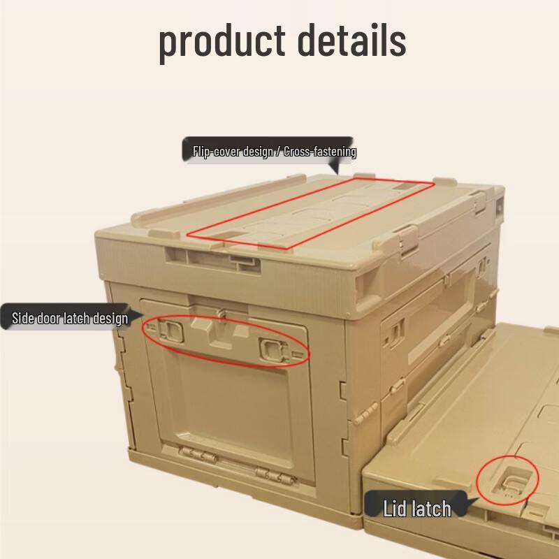 Outdoor Foldable Industrial Style Storage Box