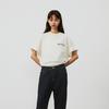New Balance T Shirt Unisex Ivory White AMT42301-CIC
