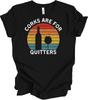 Corks Are For Quitters Shirt Funny Wine Vintage Retro Sunset Wine Lover Gift Tee