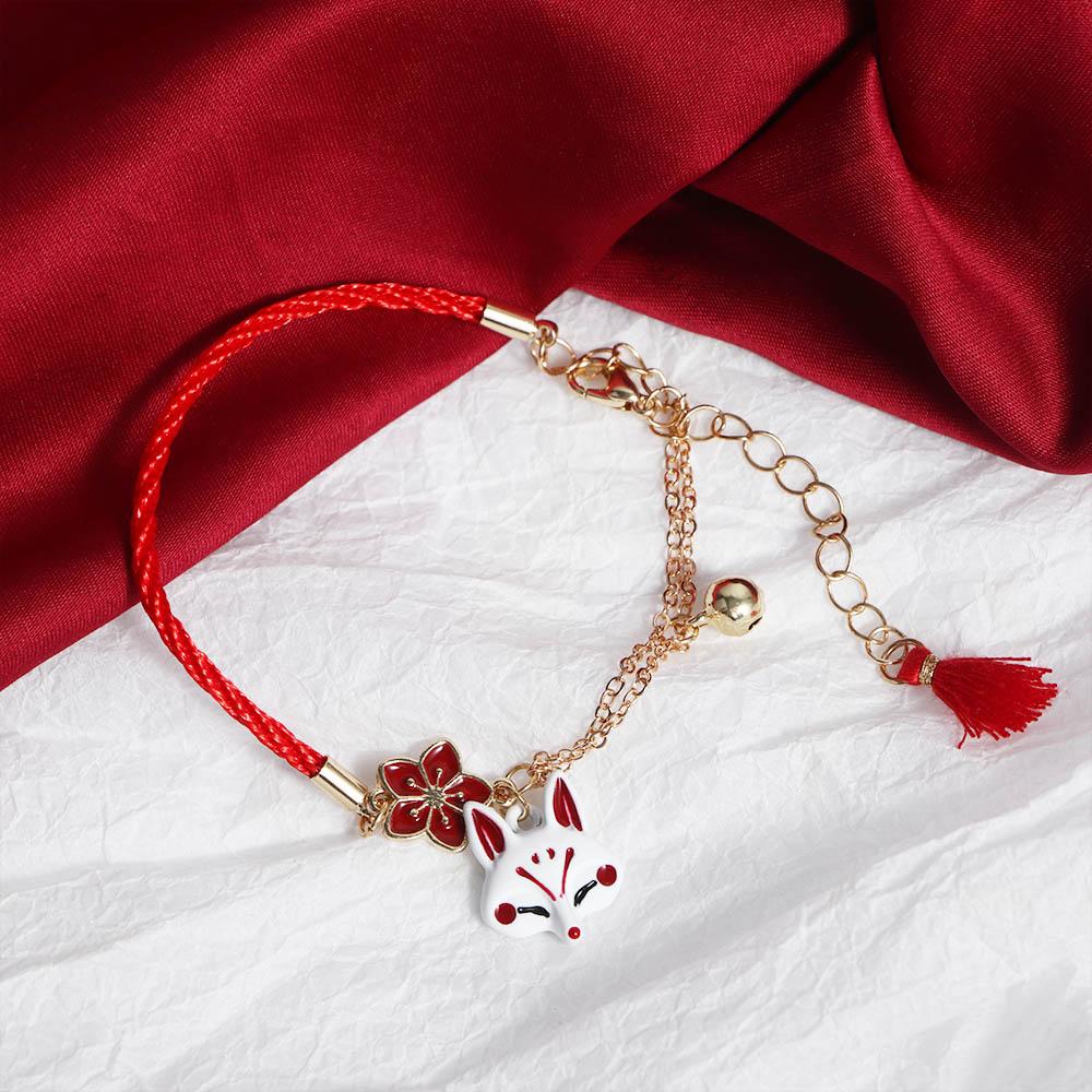Simple Creative Lucky Bell Animal Women Jeweley Lucky Bracelet Korean Style Bracelet Birthday Gift