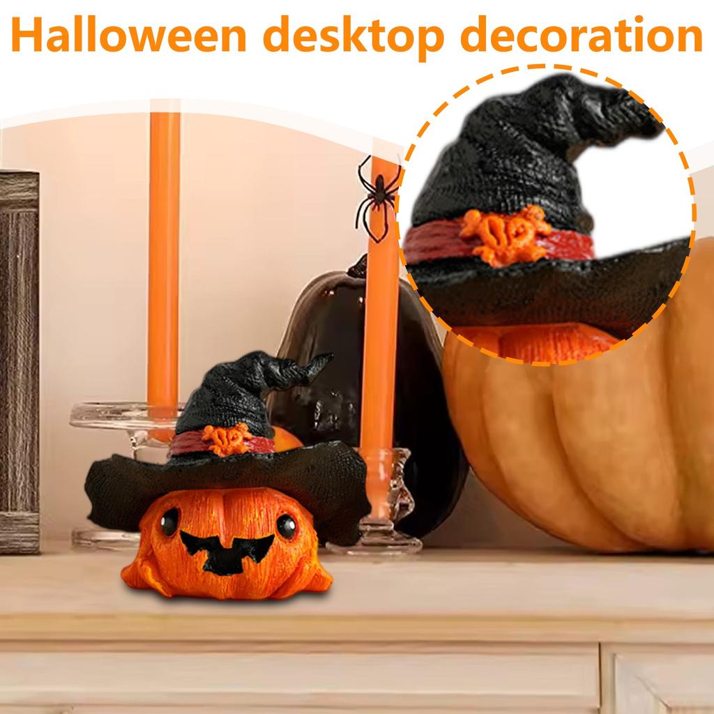 Halloween Ghosts Witch Pumpkin Resin Creative Ornament