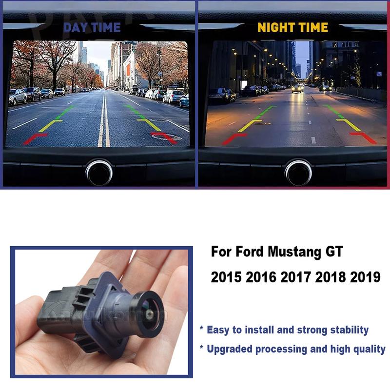 Car Rear View Backup Parking Camera IP68 Waterproof FR3T-19G490-AC Replacement For Ford Mustang GT 2015-2019 Parking Camera