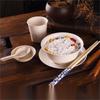 CHULV Rice Husk Disposable Tableware Set
