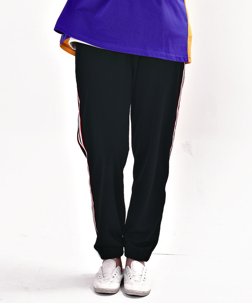 BEMIGHTY Side Taping Jogger Track Pants