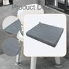 Shower Seat Cushion,Kneeling Pad Quick Dry Washable Comfortable Replacement Gray Senior Handicap