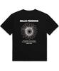 SHIRTER Bellis Logo Oversized Short Sleeve T-Shirt (Ss019) Black