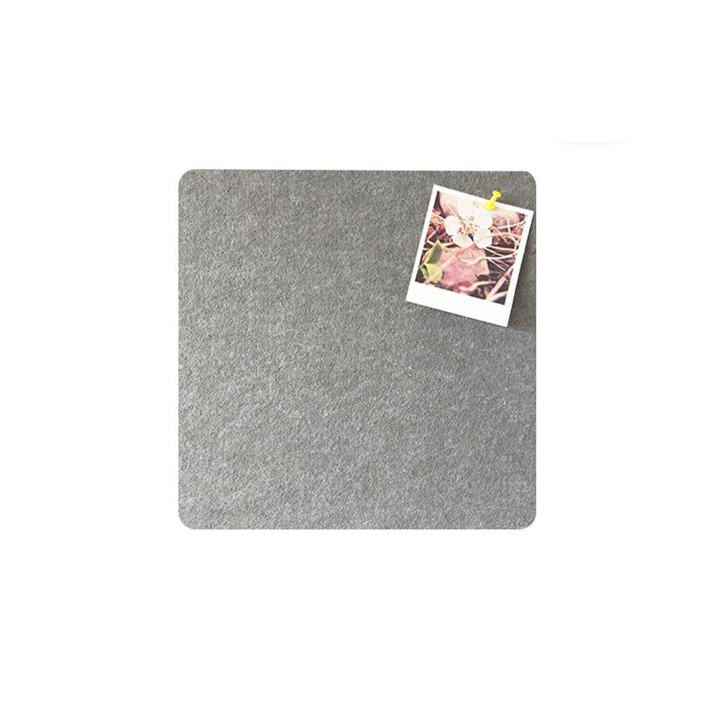

30*30cm Photo Wall Display Board Felt Photo Background Wall Sticker for Living Room Decoration темно-сірий колір