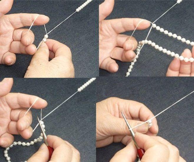 Box for You and Flower Pearl Super Long 2 Meters In [Jewelry Me] Necklace/7mm Type, Necklace, <Made Japan> [Gift Wrapped]