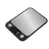Digital Kitchen Scale 10kg Capacity Waterproof Stainless Steel Food Baking Weight With Backlight Auto Off