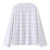 In Stock: Spring 2026 Casual Loose Striped Little Pony Print Long Sleeve T-shirt