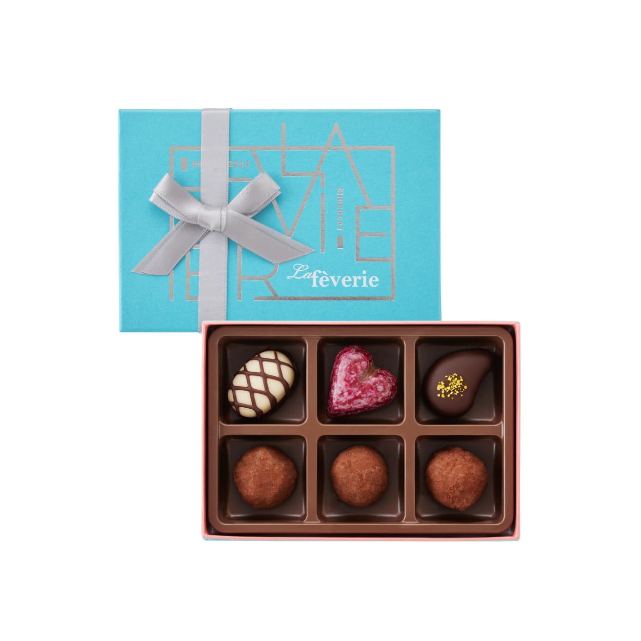 

La Feverie импортировала шоколад из 6 кусочков трюфеля bonheur со специальным переносом [Напрямую Франция] Comes bag