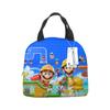 Mario Portable Bento Bag Lunch Box Bag Student Children'S Meal Bag Lunch Box Bag Bento Bag Aluminum Foil Lunch Bag Thermal Insulation