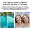 Scratch Resistant Camera Filter CPL/ ND8/ND16/ND32/ND64 Waterproof Clear Opt Glass For Outdoor