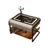 Smart Bedside Table Modern Simple Bedroom Luxury Nightstands Multifunctional Acrylic Wireless Charging Home Furniture