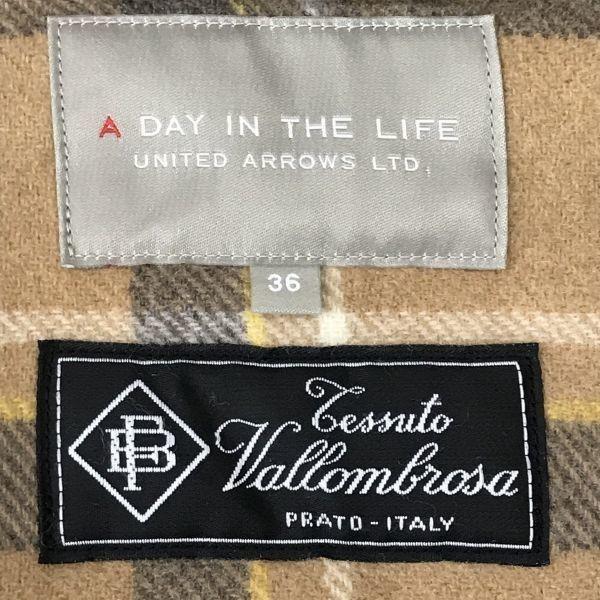 Vallombrosa × UNITED ARROWS Wool Knee-Length Duffle Coat Brown Women’s 36(USED)