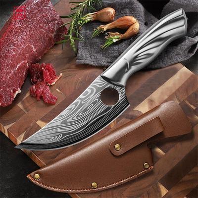 Faca de desossa de aço inoxidável artesanal faca de peixe cutelo de carne faca de cozinha acessórios de cozinha