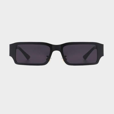 LOOKING4U Neoretro 9155 Retrofuture Sunglasses C1 Black